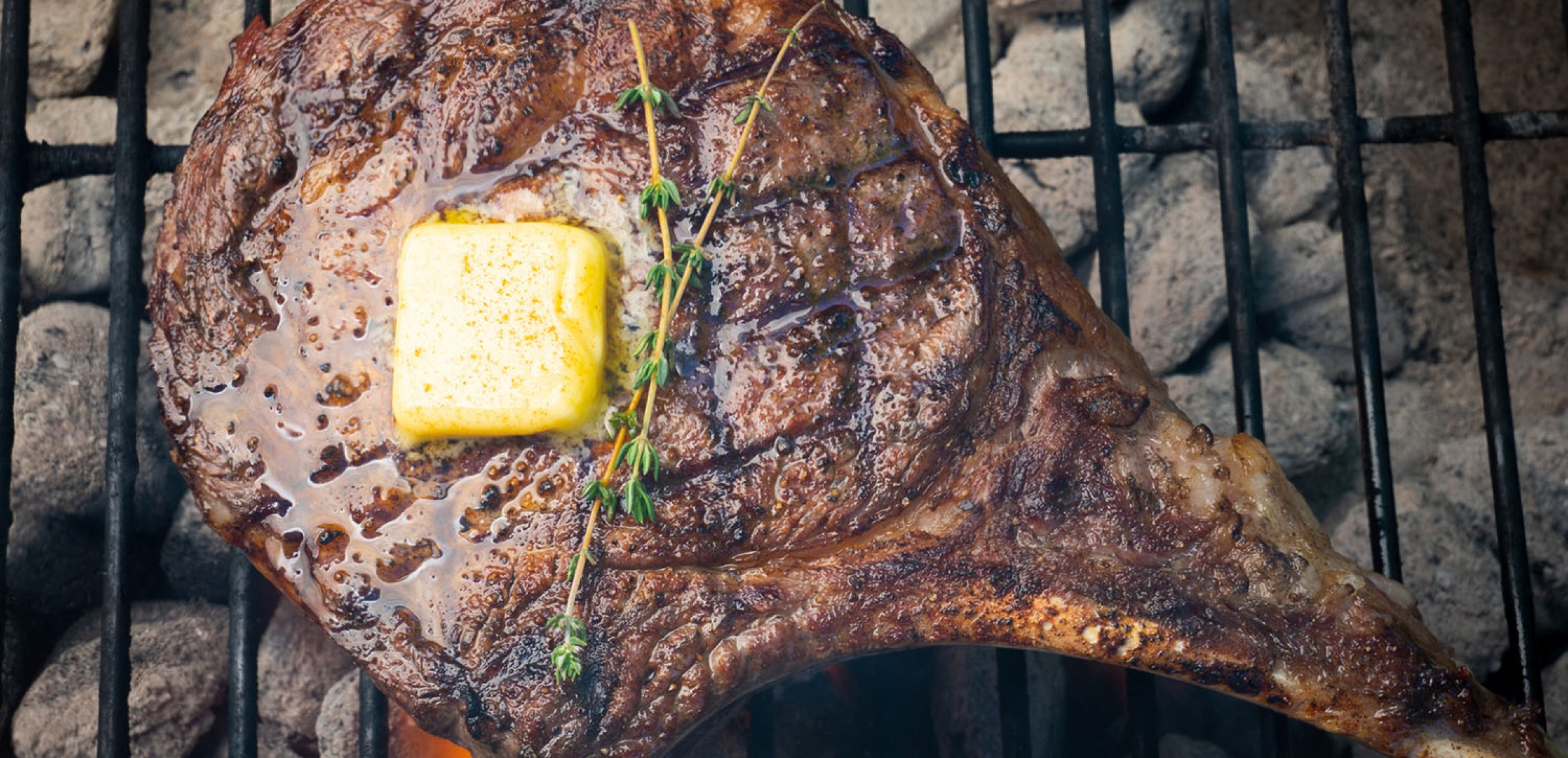 Rib Eye Steak Vom Grill Mit Café De Paris Butter Rezept 