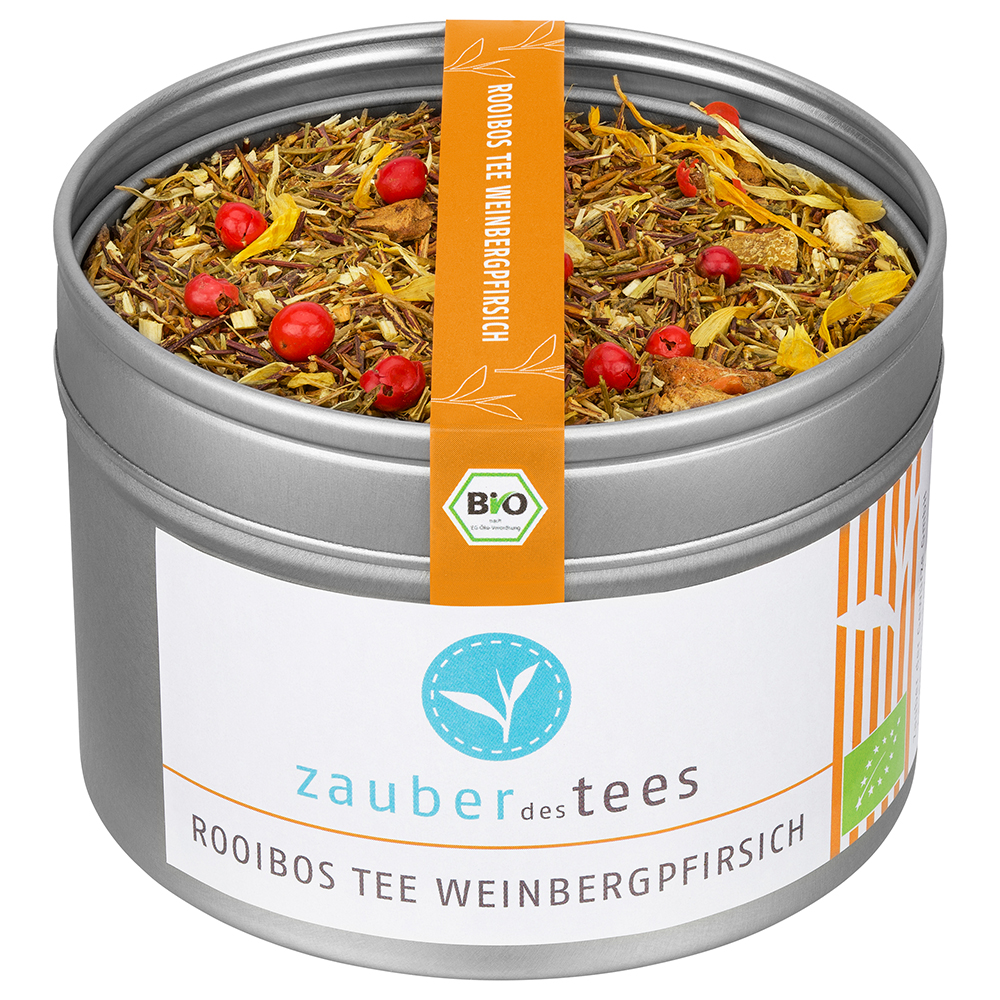 Rooibos Tee Weinbergpfirsich Bio